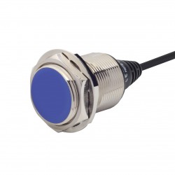 Sensor, Inductive Prox, 30mm Round, Shielded, 15mm Sensing, NC, 2 Wire, 12 - 24 VDC