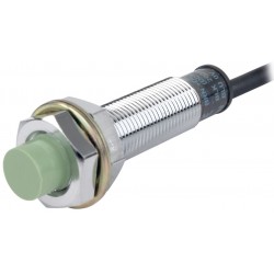 Sensor, Inductive Prox, 4mm Sensing, M12 x 70mm Round, Non-Shielded, DC, NPN, NO, 3 Wire, 12 - 24 VDC