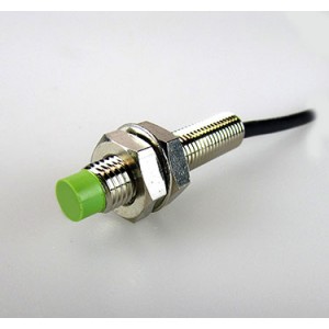 Sensor, Inductive Prox, 2mm Sensing, M8 x 40mm Round, Non-Shielded, DC, NPN, NC, 3 Wire, 12 - 24 VDC