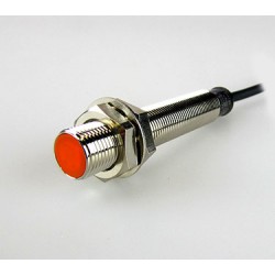 Sensor, Inductive Prox, 2mm Sensing, M12 x 70mm Round, Shielded, DC, NPN, NO, 3 Wire, 12 - 24 VDC