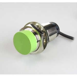 Sensor, Inductive Prox, 15mm Sensing, M30 x 80mm long Round, Non-Shielded, DC, NPN NO, 3 Wire, 12 - 24 VDC
