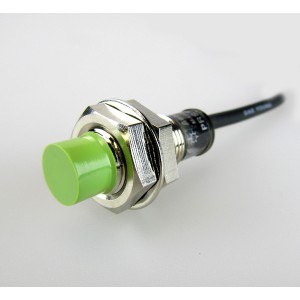 Sensor, Inductive Prox, 12mm Short Round, Non-Shielded, DC, NPN, NO, 3 Wire,12 - 24 VDC