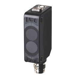 Sensor, Photo, Diffuse, 1m Sensing distance, Connector Type, Light & Dark On, PNP Output, 12 - 24 VDC