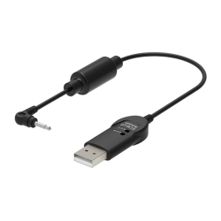 Serial Communication Converter Cable, (USB - Earphone jack), 1,200~115,200bps (Rec.9,600bps), 1.5M, 5VDC(USB bus power)