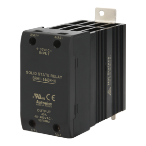 Solid state relay, Slim heatsink, Single phase, Input 4-30VDC, Load 48-480VAC, 40A, Random (Old# SRH1-1440R)