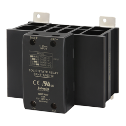 Solid state relay, Heatsink, Single phase, Input 4-20mA, Load 200-480VAC, 60A (Old# SRH1-A460)