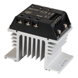 Solid state relay, Heatsink type, 3-Phase(2-Pole), Input 4-30VDC, Load 48-480VAC, 15A, Zero Cross