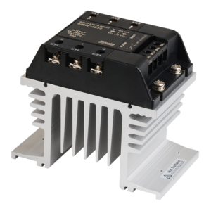 Solid state relay, Heatsink type, 3-Phase(2-Pole), Input 90-240VAC, Load 24-240VAC, 30A, Zero Cross