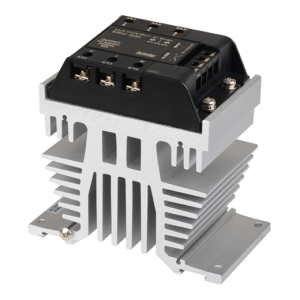 Solid state relay, Heatsink type, 3-Phase(2-Pole), Input 90-240VAC, Load 24-240VAC, 50A, Zero Cross