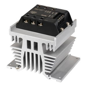 Solid state relay, Heatsink type, 3-Phase(3-Pole), Input 4-30VDC, Load 24-240VAC, 75A, Zero Cross