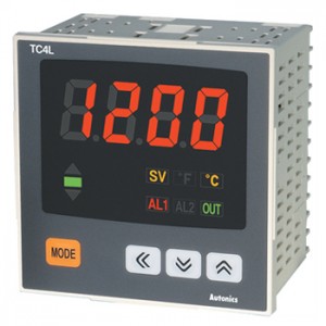 PID Control, 1/4 DIN, 4 digit single display, Indacator, K/J/L/RTD Input, 100-240 VAC