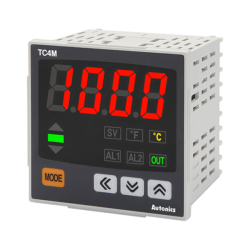 PID Temp Control, W72 x H72, Single display 4 Digit, Relay & SSR output, No alarm output, 100-240 VAC