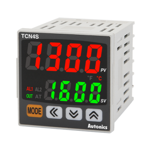 PID Temp Control, 1/16 DIN, Dual display 4 Digit, Relay & SSR output, 2 alarm output, 24 VAC/24-48 VDC