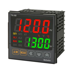 PID Temperature Heating & Cooling Control, W72XH72mm, 1 Alarm & PV transmission output, SSR OUT1, Relay OUT2, 100-240VAC..