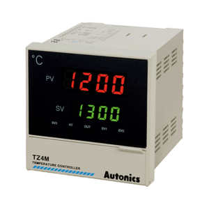 PID Temp Control, W72xH72mm, Digital, SSR output, 2 alarm outputs, PV Retransmission, 100-240 VAC