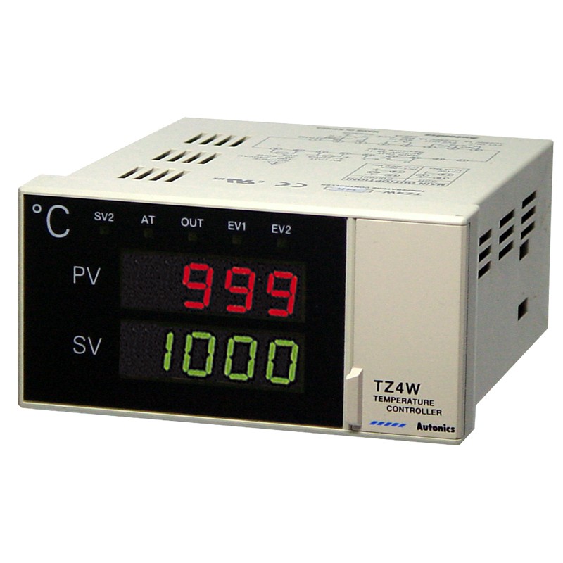 Autonics Temperature Controller TZ4H-24R Auto Relays 2 Alarm Outputs 100-240 VAC 