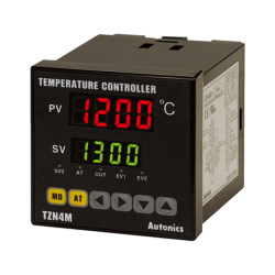 PID Temp Control, W72xH72mm, Digital, Current output, 1 alarm output, 100-240 VAC