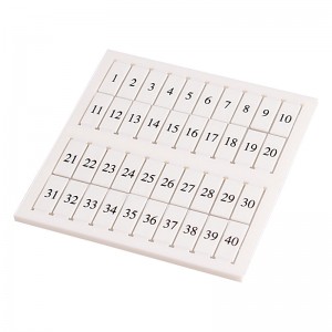 Marking Tags, 6x6mm, Blank 50 tags/sheet, 10 sheets package, Use with CDU/CDK/CPE/CTR/CSD4 to CDU/CDK/CPE/CTR/CSD10 series