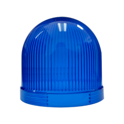 MENICS signal light accessory, Lens, 86mm, Prism Cut, Blue Color