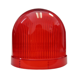 MENICS signal light accessory, Lens, 86mm, Prism Cut, Red color