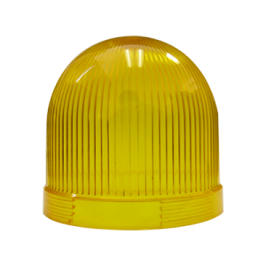 MENICS signal light accessory, Lens, 86mm, Prism Cut, Yellow color