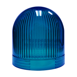 MENICS signal light accessory, Lens, 66mm, Prism Cut, Blue (For MLGF & MLGS Lights)