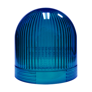 MENICS signal light accessory, Lens, 66mm, Prism Cut, Blue (For MLGF & MLGS Lights)