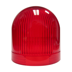 MENICS signal light accessory, Lens, 66mm, Prism Cut, Red (For MLGF & MLGS Lights)