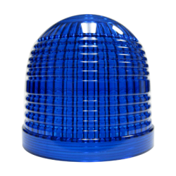 MENICS signal light accessory, Lens, 86mm Dome, Blue (For MS86 Light)