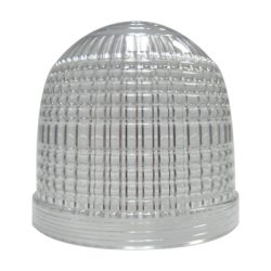 MENICS signal light accessory, Lens, 86mm Dome, Clear (For MS86 Light)