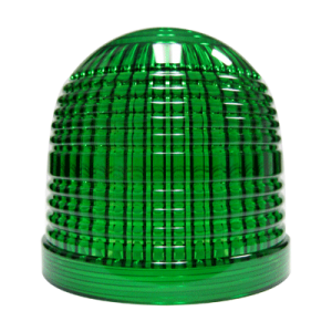 MENICS signal light accessory, Lens, 86mm Dome, Green (For MS86 Light)