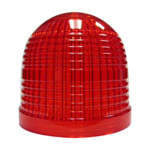 MENICS signal light accessory, Lens, 86mm Dome, Red (For MS86 Light)