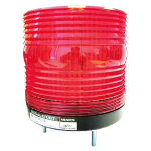 Beacon Light, Strobe, 115mm, Stud Mount, Red Lens, 12-24 Volt AC/DC