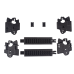 Cable carrier, High speed/Low noise type, 28mm per link, W75 x H26mm inner room, 46 Bending radius, Both hinge open lids