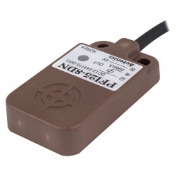 Autonics Proximity Sensor, 8mm Sensing, 25mm Flat, NPN, NC, 3 Wire, 10-30 VDC