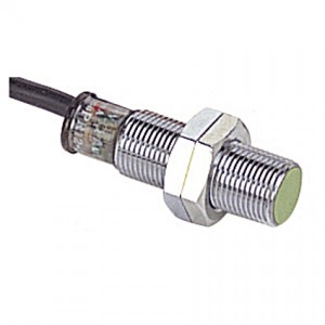 Autonics Proximity Sensor, 2mm Sensing, M12 Round, Shielded, PNP NO, 3 Wire, 2m cable, 10-30 VDC