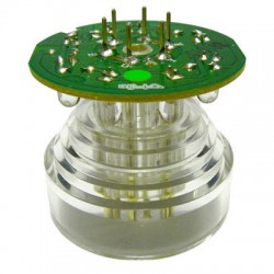 MENICS signal light accessory, 56mm LED module, Green (For 12 Volt PRE lights)