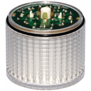 MENICS signal light accessory, 56mm LED module, Clear (For PTE lights)