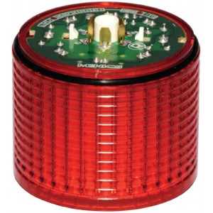 MENICS signal light accessory, 56mm LED module, Red (For PTE lights)