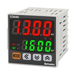 PID Control, 1/16 DIN, 4 digit Dual display, Relay & SSR Output, 2 Alarm Output, K/J/L/RTD Input, 100-240 VAC
